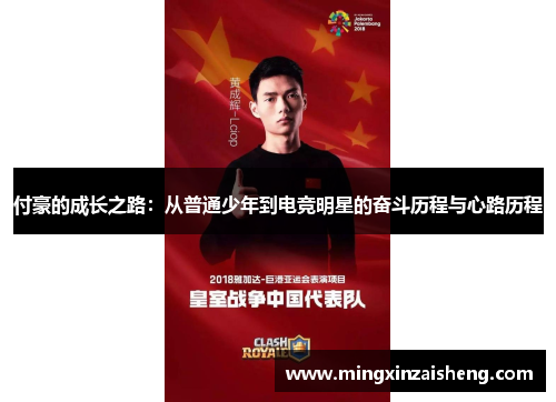 付豪的成长之路：从普通少年到电竞明星的奋斗历程与心路历程